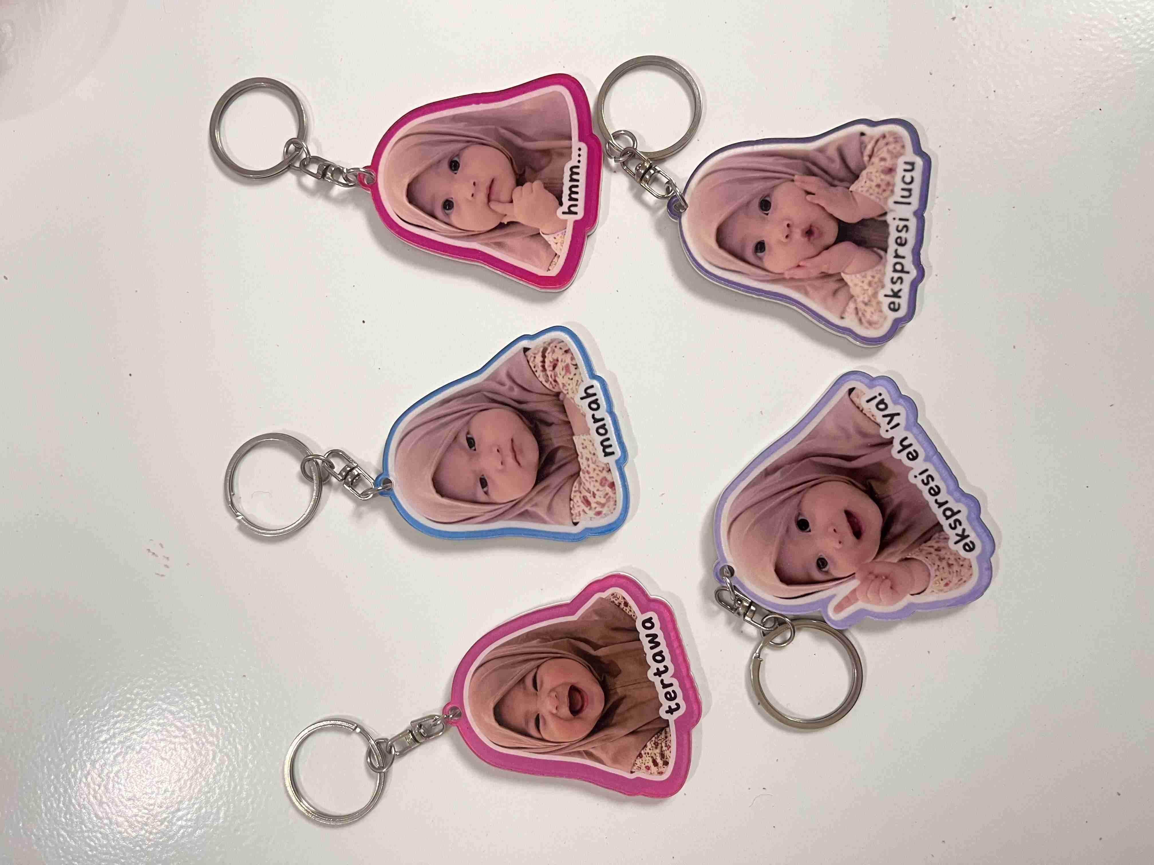 Ganci Custom 1 Sisi (2 Lapis)